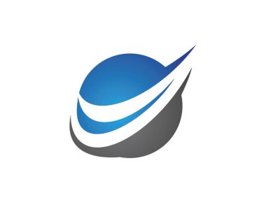 Daha hızlı Logo şablonu vektör