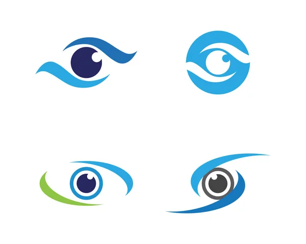 Projeto do logotipo do vetor Eye Care — Vetor de Stock