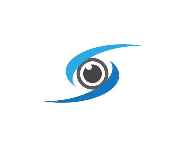 Дизайн векторного логотипа Eye Care — стоковый вектор