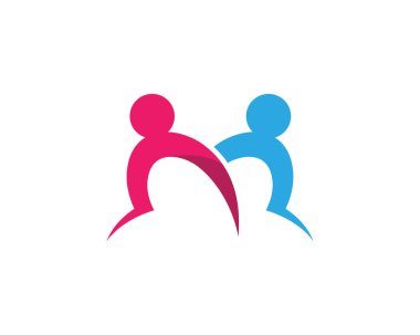 toplum hizmeti Logo şablonu