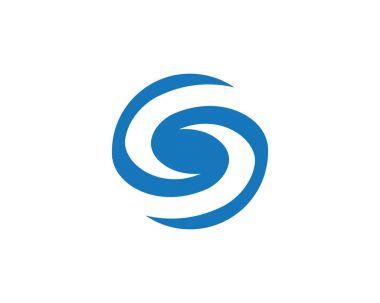 İş kurumsal S harfi logo