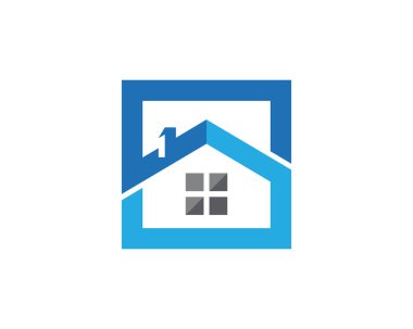 Mülkiyet ve inşaat logosu tasarımı