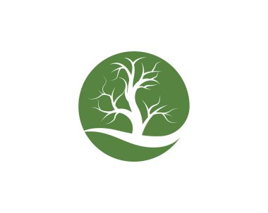 Yaprak ekoloji doğa Logo şablonu