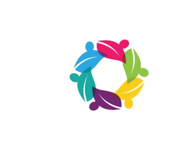 toplum hizmeti Logo şablonu