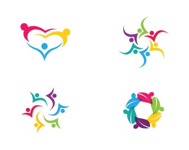 toplum hizmeti Logo şablonu
