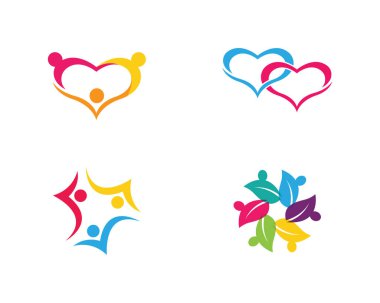toplum hizmeti Logo şablonu