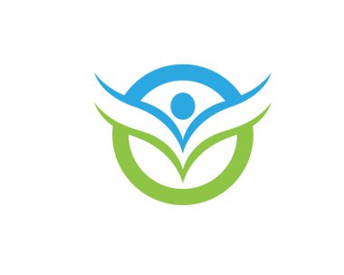 İnsan karakteri logo işareti