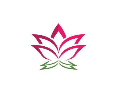 Güzellik vektör lotus çiçek tasarım