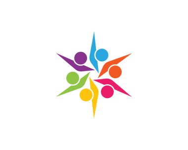 toplum hizmeti Logo şablonu