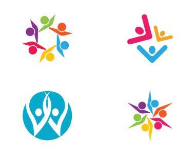 toplum hizmeti Logo şablonu