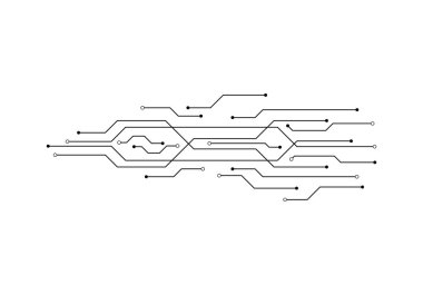 Devre illüstrasyon tasarımı