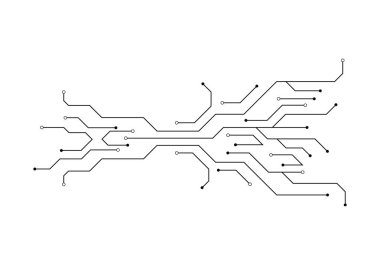 Devre illüstrasyon tasarımı
