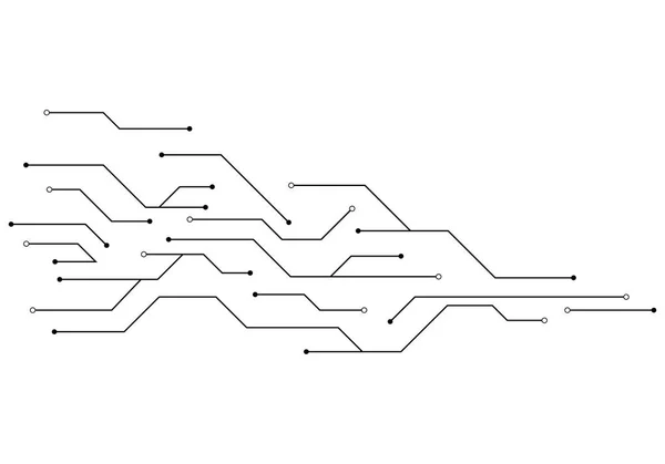 Diseño de ilustración de circuito — Archivo Imágenes Vectoriales