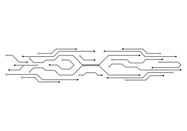 Design de ilustração de circuito —  Vetores de Stock