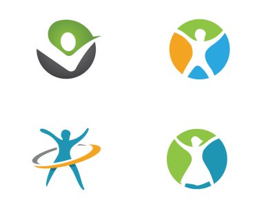 İnsan karakteri logo işareti