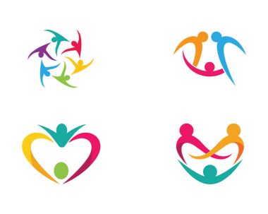 toplum hizmeti Logo şablonu