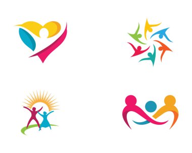 toplum hizmeti Logo şablonu