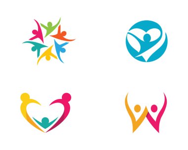 toplum hizmeti Logo şablonu