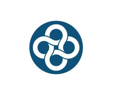 İş kurumsal soyut birlik vektör logosu