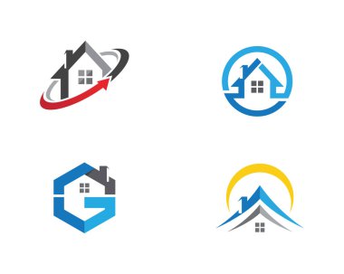 Mülkiyet ve inşaat logosu tasarımı