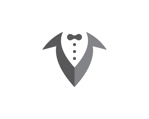 Tuxedo Logo sjabloon vector — Stockvector