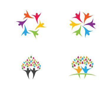 toplum hizmeti Logo şablonu