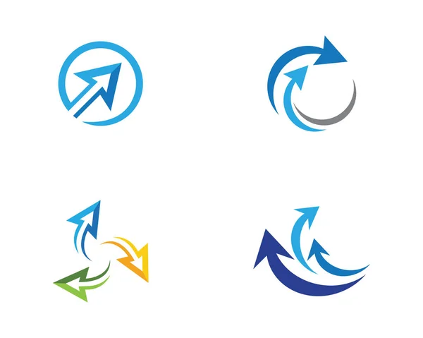 Логотип иконки вектора стрелки — стоковый вектор