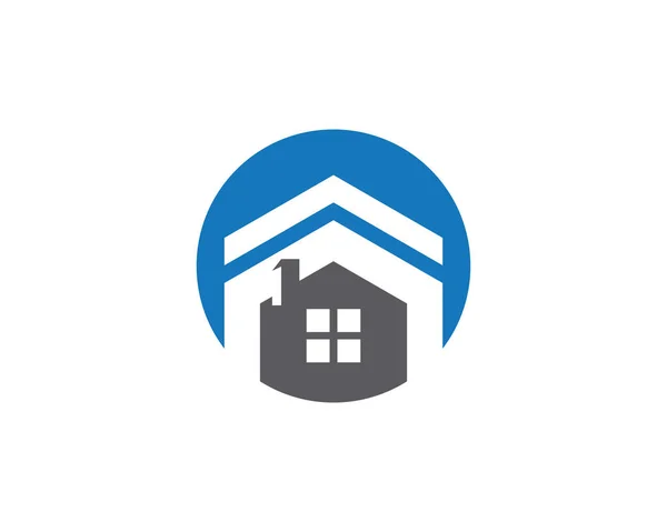 Design de logotipo de propriedade e construção —  Vetores de Stock