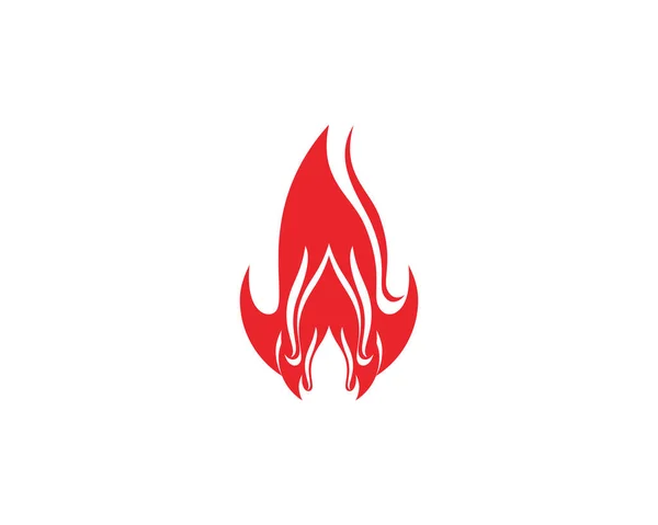 火焰标识模板向量 — 图库矢量图片