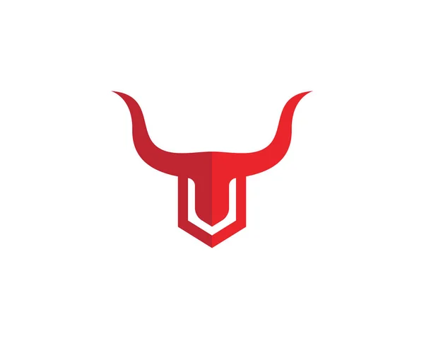 Taurus Logo Plantilla icono de vector — Archivo Imágenes Vectoriales