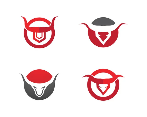 Taurus Logo šablona vektorové ikony — Stockový vektor