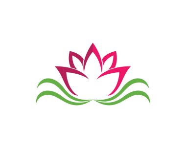 Güzellik vektör lotus çiçek tasarım