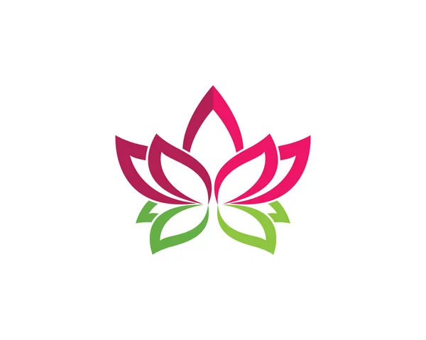 Schönheit Vektor Lotusblumen Design — Stockvektor