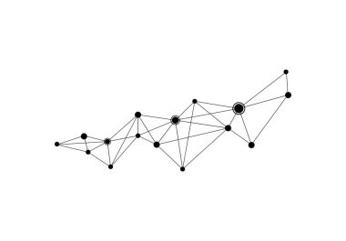 poligonal plan vektör
