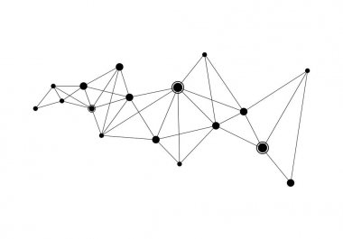 poligonal plan vektör