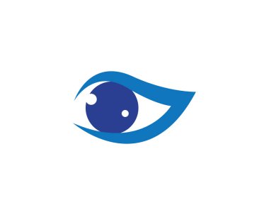 Göz Bakımı vektör logosu tasarımı