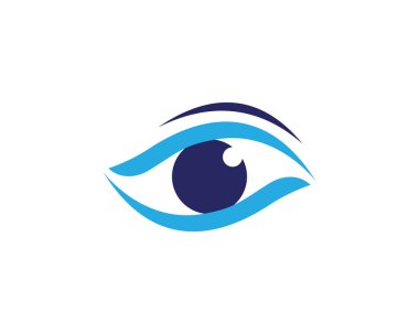 Göz Bakımı vektör logosu tasarımı