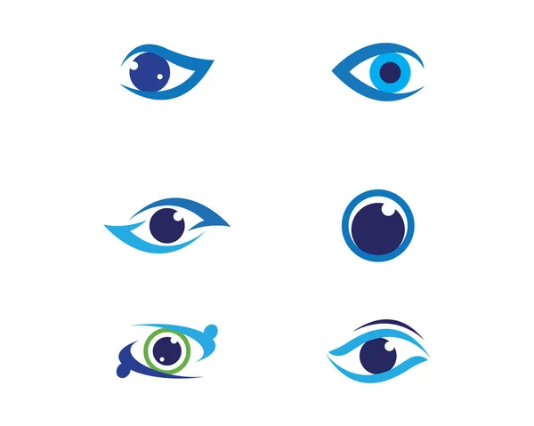 Logo vettoriale Eye Care — Vettoriale Stock