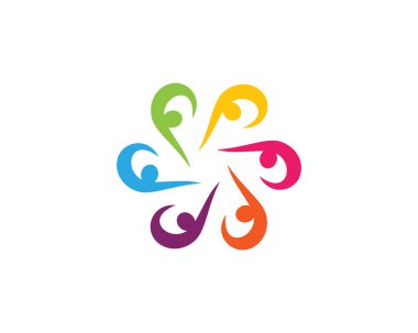 toplum hizmeti Logo şablonu