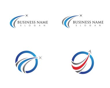 Daha hızlı Logo şablon vektör simgesi