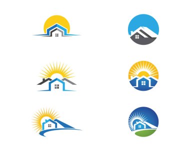 Dağ simgesini Logo şablonu