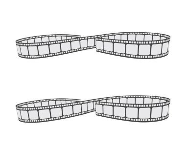 soyut film simge vektör çizim