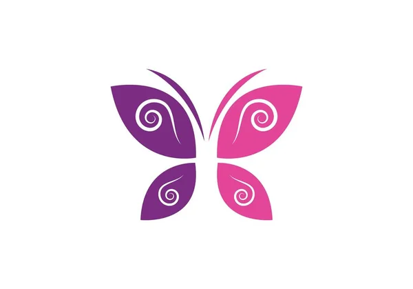 Plantilla de logotipo de mariposa — Archivo Imágenes Vectoriales