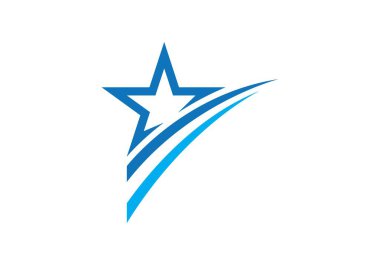 Yıldız logo şablonu 