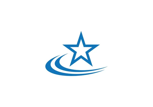 Star logo mall — Stock vektor