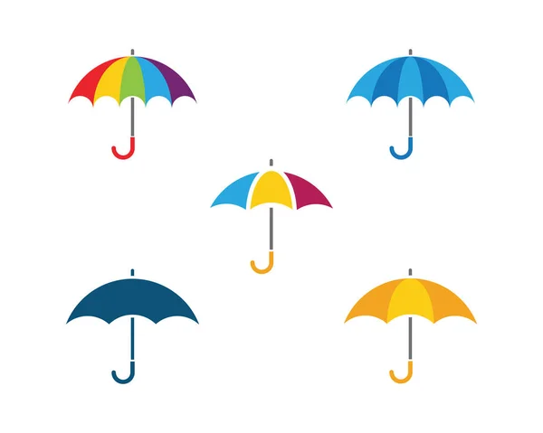 Paraguas icono vector ilustración — Vector de stock