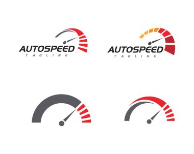 hız otomatik araba Logo şablonu