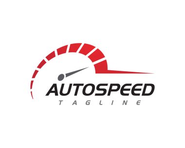 hız otomatik araba Logo şablonu