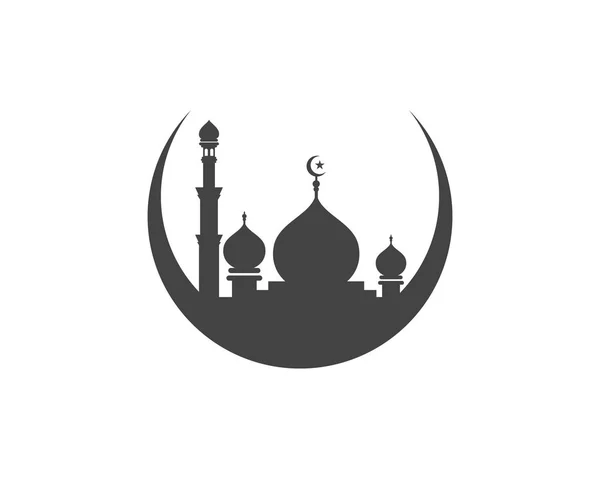 Значок мечеті Векторні ілюстрації — стоковий вектор