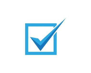 V harfi Logo şablonu vektör